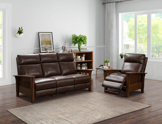 Artisan - Sofa-Recliner With Power, Power Headrest