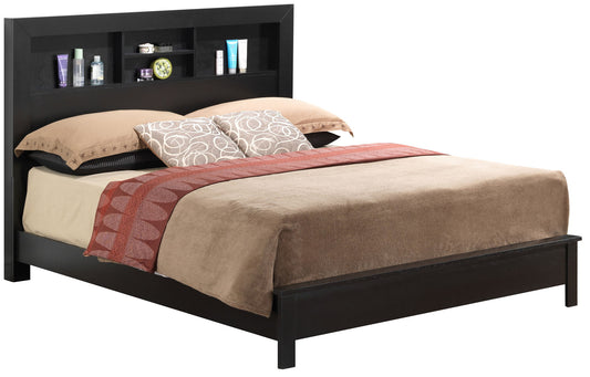 Bed With Transitional Design Stylish