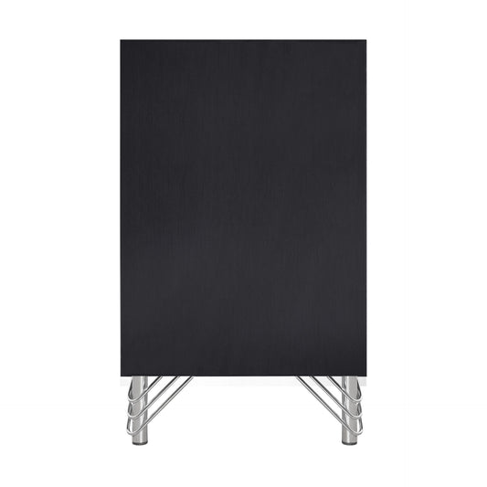 Ava - 2 Drawer Nightstand - Ebony