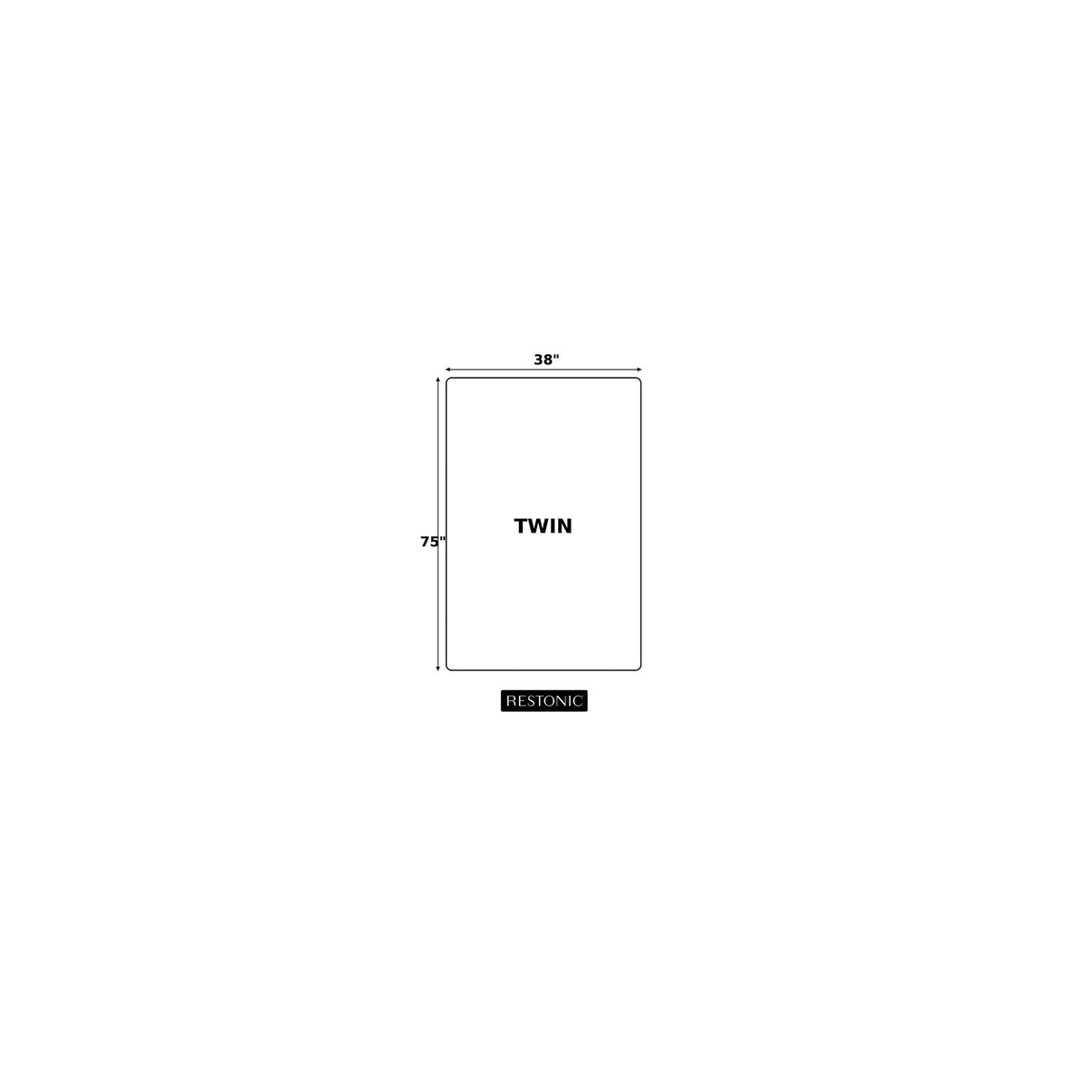 Comfort Care - 7" Foam Core Mattress, Medium Comfort