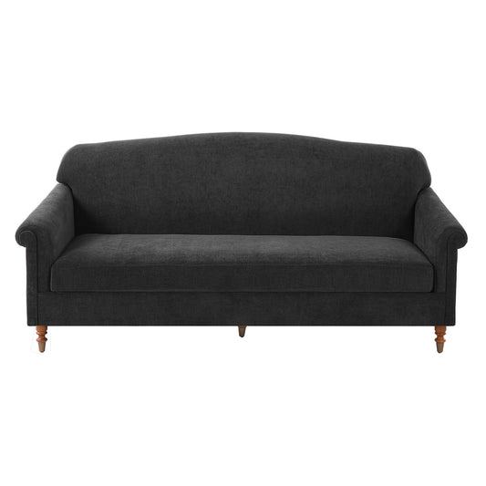Loveseat Sofa, 2 Seater Couch With Rolled Arms