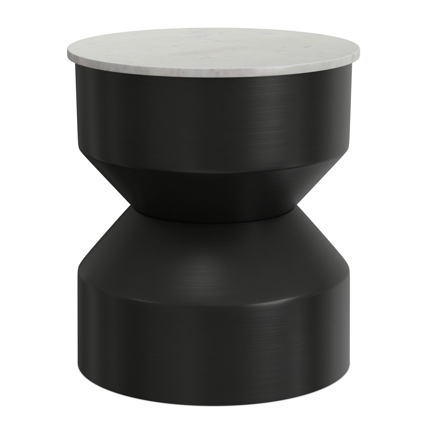Maxine - Side Table - Black White