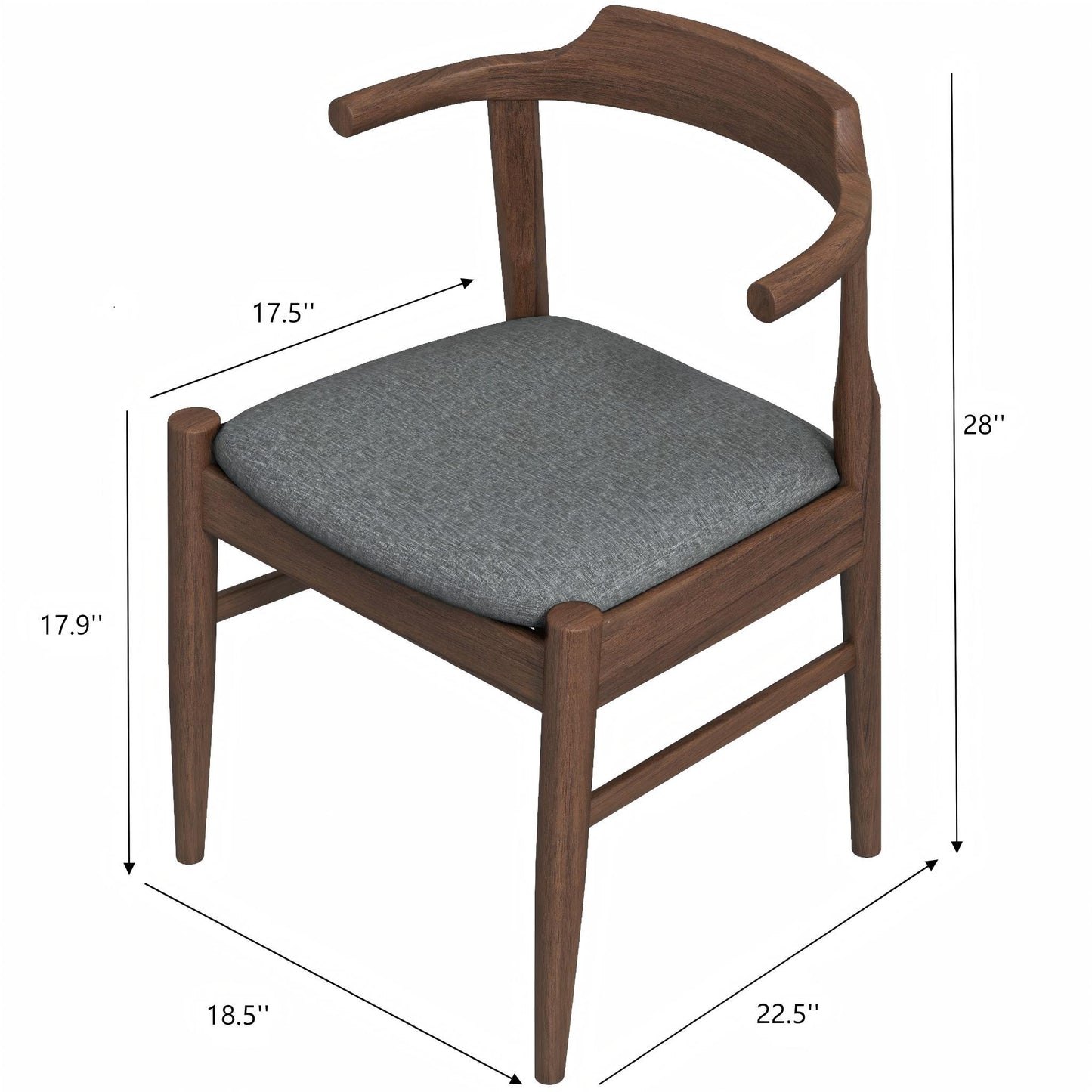 Daisy - Mid-Century Modern Dining Chair (Set of 2)