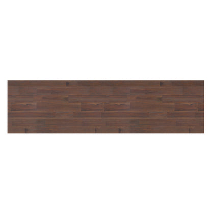 Lowry - TV Media Stand - Distressed Charcoal Brown