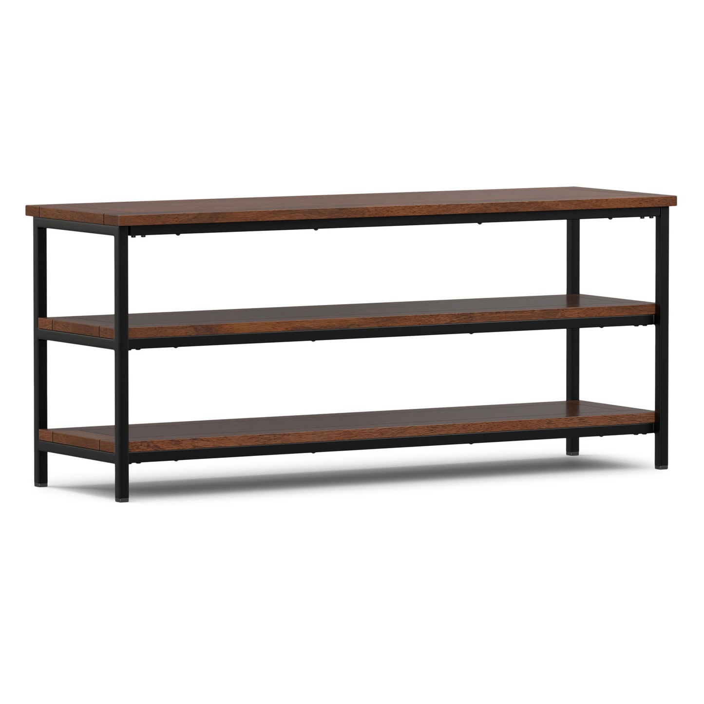 Skyler - TV Media Stand - Dark Cognac Brown
