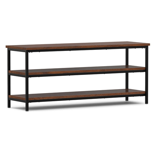 Skyler - TV Media Stand - Dark Cognac Brown
