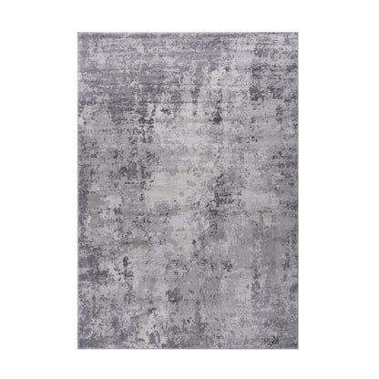 Marfi - 5' X 7' Abstract Area Rug - Light Gray