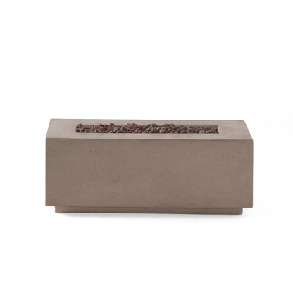 Contemporary Outdoor 40, 000 Btu Propane Fire Pit