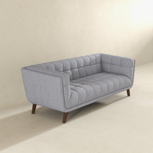 Addison - Large Sofa - Brown / Light Gray