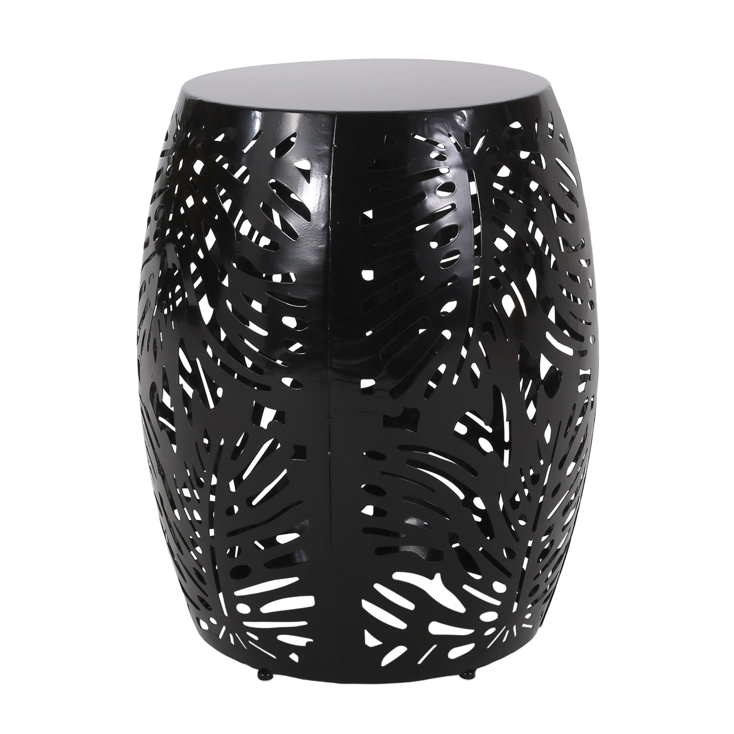 Modern Design Metal End Table, Large