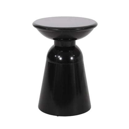 Outdoor Modern Metal End Large Table
