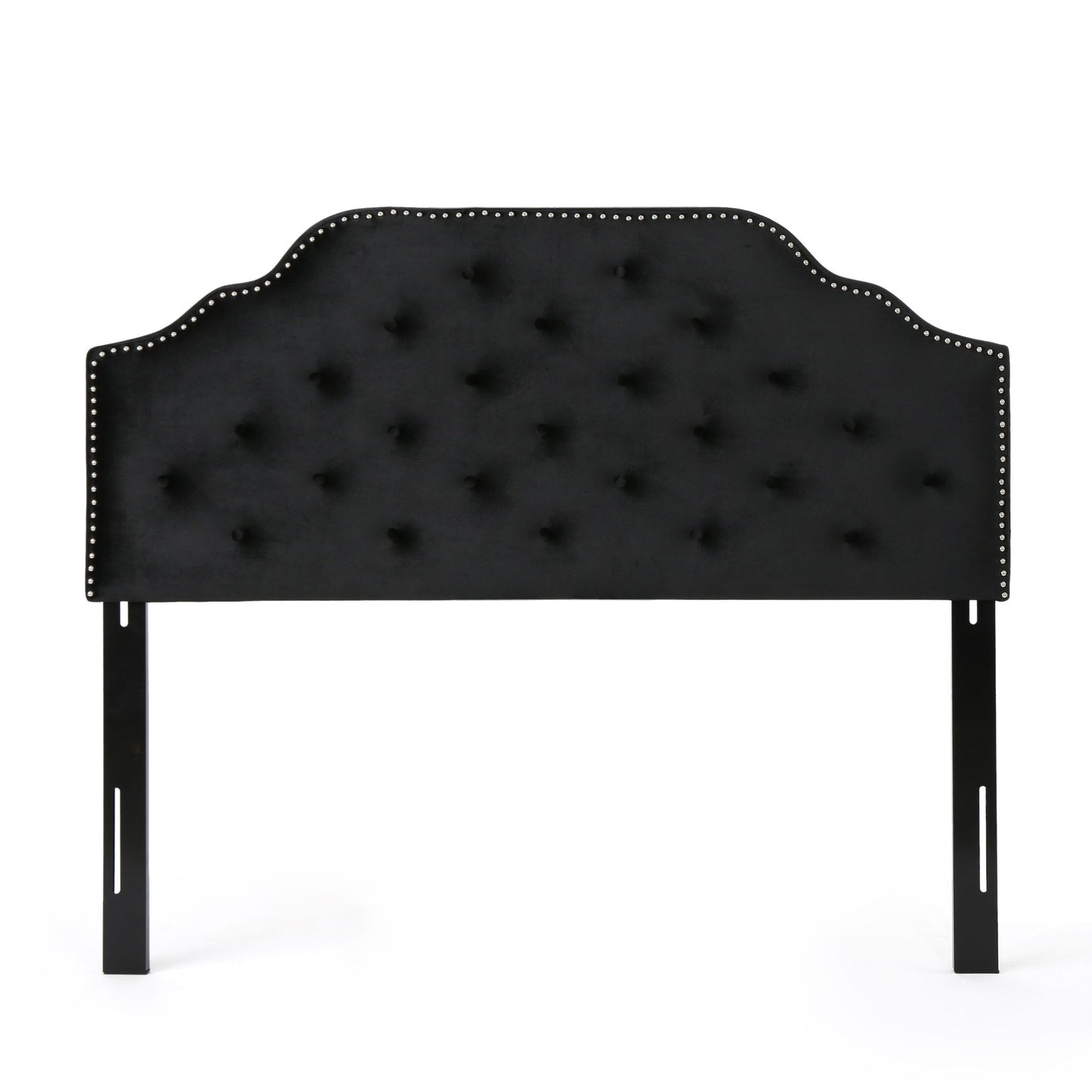 Charismatic - Size Headboard With Button Tufting And Nailhead Trim