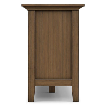 Redmond - TV Media Stand - Rustic Natural Aged Brown