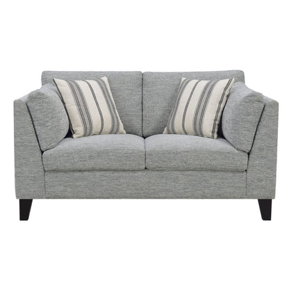 Loveseat Sofa With Upholstery - Gray