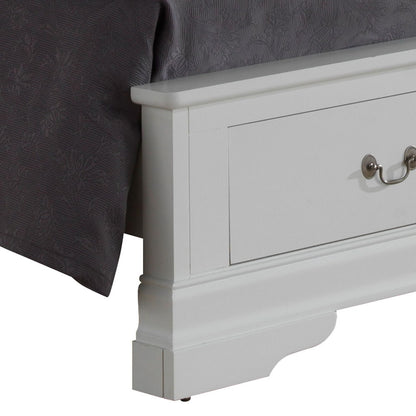 Upholstered Panel Sleigh Bed Design