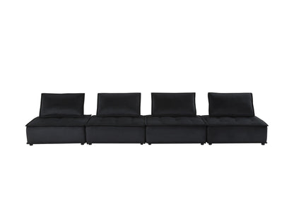 Anna - Stylish Sectional Sofa Ottoman