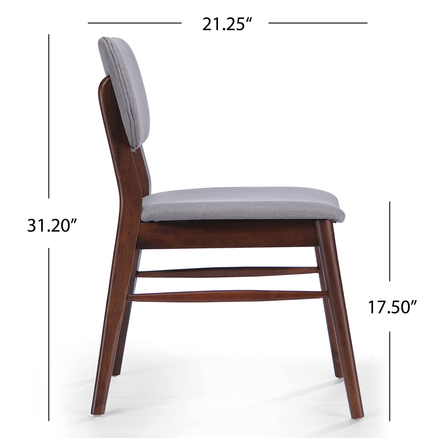 Upholstered Comfort Dining Chair (Set of 2)