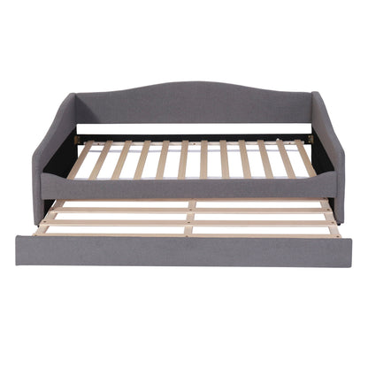 Design Upholstered Daybed With Light And Trundle