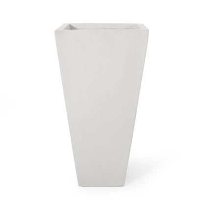 Outdoor Modern Cast Stone Planter