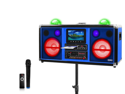 Karaoke System - Blue