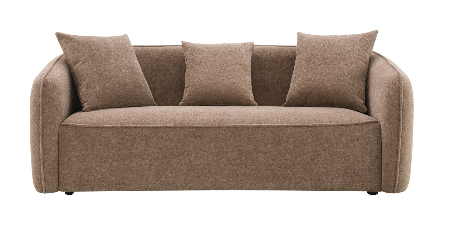 Keith - 3 Piece Living Room Set (Comes With Matching Color Toss Pillows)
