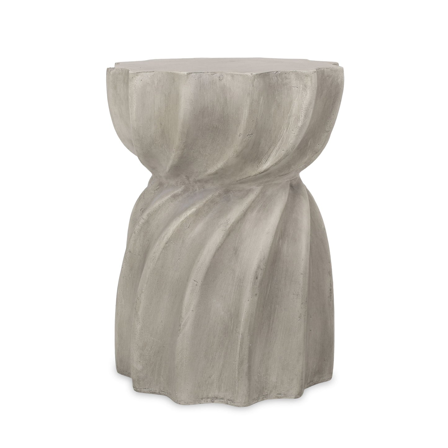 Modern Canis Side Table Outdoor Use - Gray