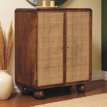 Larissa - 2 Door Cabinet - Brown