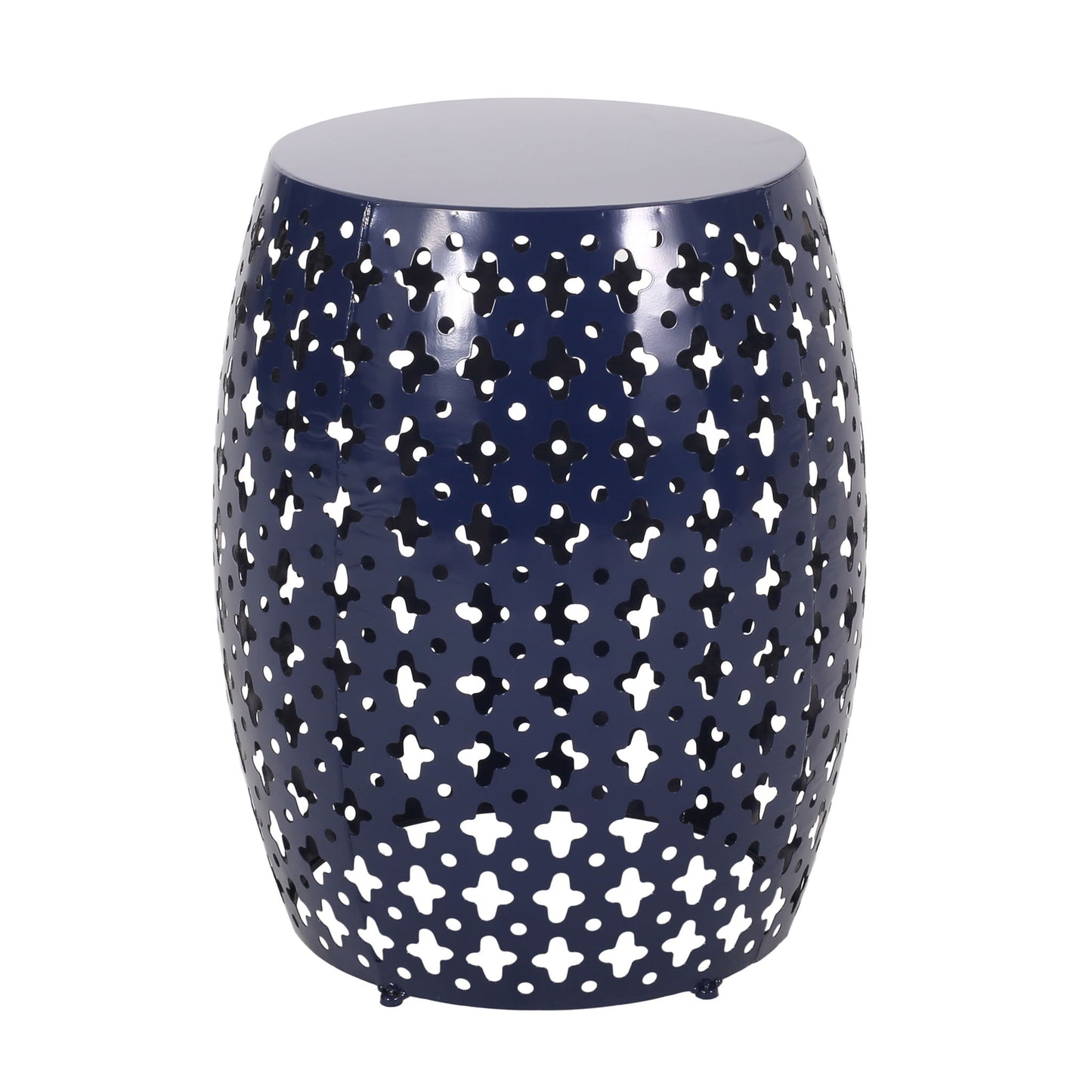 Modern Design, Metal End Table, Large