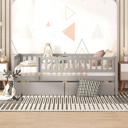 Multifunctional Wooden Daybed Bed