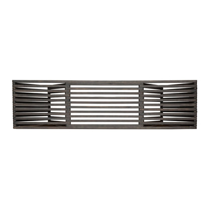 Gloaming - Outdoor Bench With Slat Design And Triangular Base