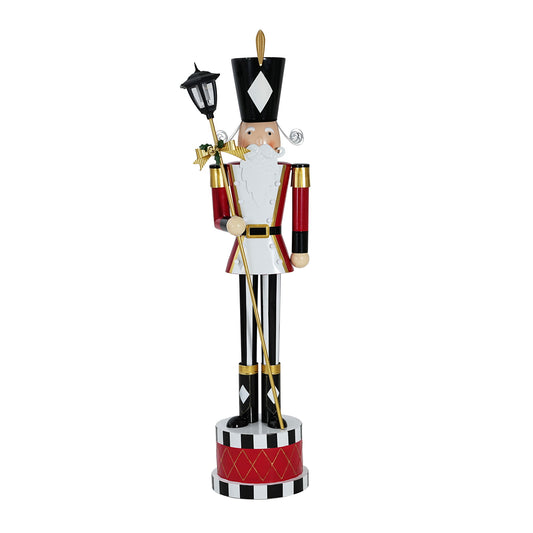 Classic Nutcracker Holiday Decor With Timeless Design And Durable Construction - Red