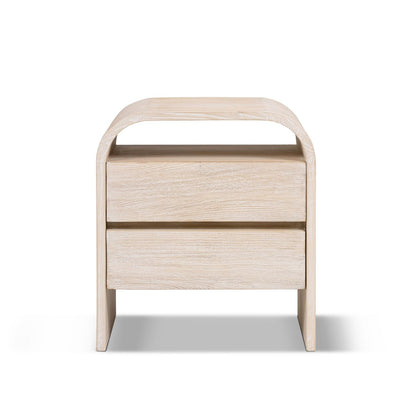 Dune - Side Table - White Washed