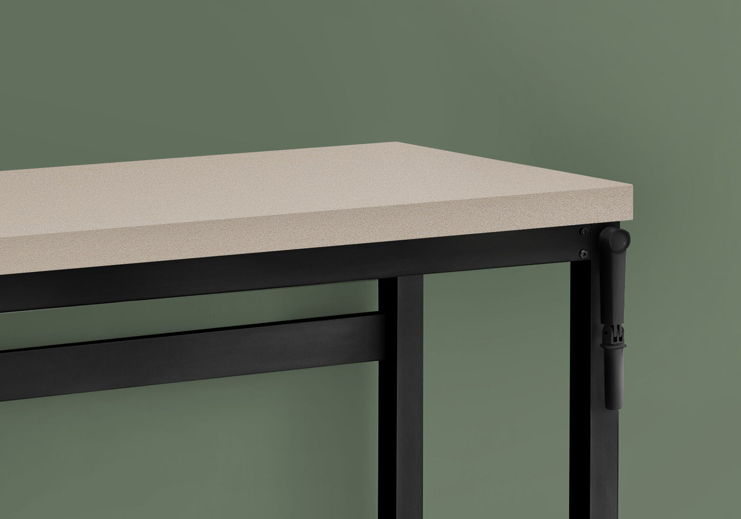 Computer Desk, Home Office, Standing, Adjustable, Laptop, Contemporary & Modern